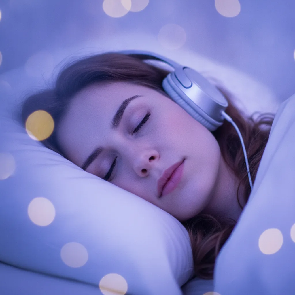 Dreamy sleep audio journey visuals